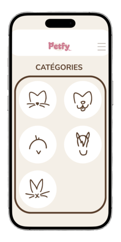 mockup telephone petfy